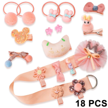 Acessórios de cabelo para bebês, elásticos de cabelo que não danificam os fios, perfeitos para decorar o cabelo de meninas pequenas. Elásticos