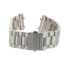 Strap Delicate Strap Smartwatch Band Children's Digital Watch Silver Stainless Steel