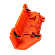 Mitre Box 0/22.5/45/90 Degree Angle Cut 14 Inch Woodworking Tool With Clamp For Carpentry