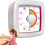 Visual Timer, Kids Timer Countdown Clock  Teaching Clock Quiet Time Management Tool for Kitchen Cooking Homework Studying Exams Meeting Office White 5