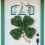 Patrick's Day Decoration Shamrock Wreath- four leafs clovers 6