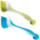 Assorted Color Dish Brush with Handle, Loop Handle for Hanging Nylon Bristles Stiff for Effective Cleaning 2Pcs 5