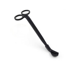 LongHandleCandleScissors, SootPreventionCandleAccessory, Precision Trimmed Wicks For Cleaner Burns, StainlessSteelCandleWickTrimmer, Elevate Your