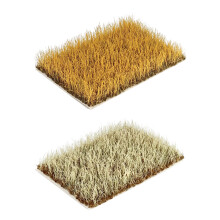 2PCS Realistic Grass Tufts for Miniature Train Set DIY-C