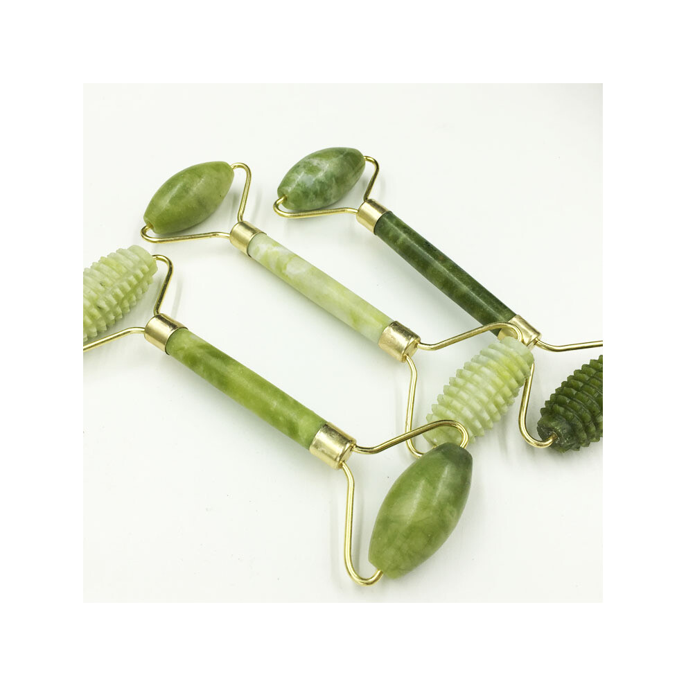 Transformative Lymphatic Massage Kit: Jade Roller & Gua Sha Facial Massager, Silent Design For Unmatched Relaxation