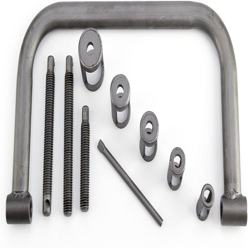 Comprehensive Valve Spring Compressor Kit, Solid Tool For Car And Motorcycle Repair, Versatile 5-Piece Set, Effortless Operation With High-Quality 2