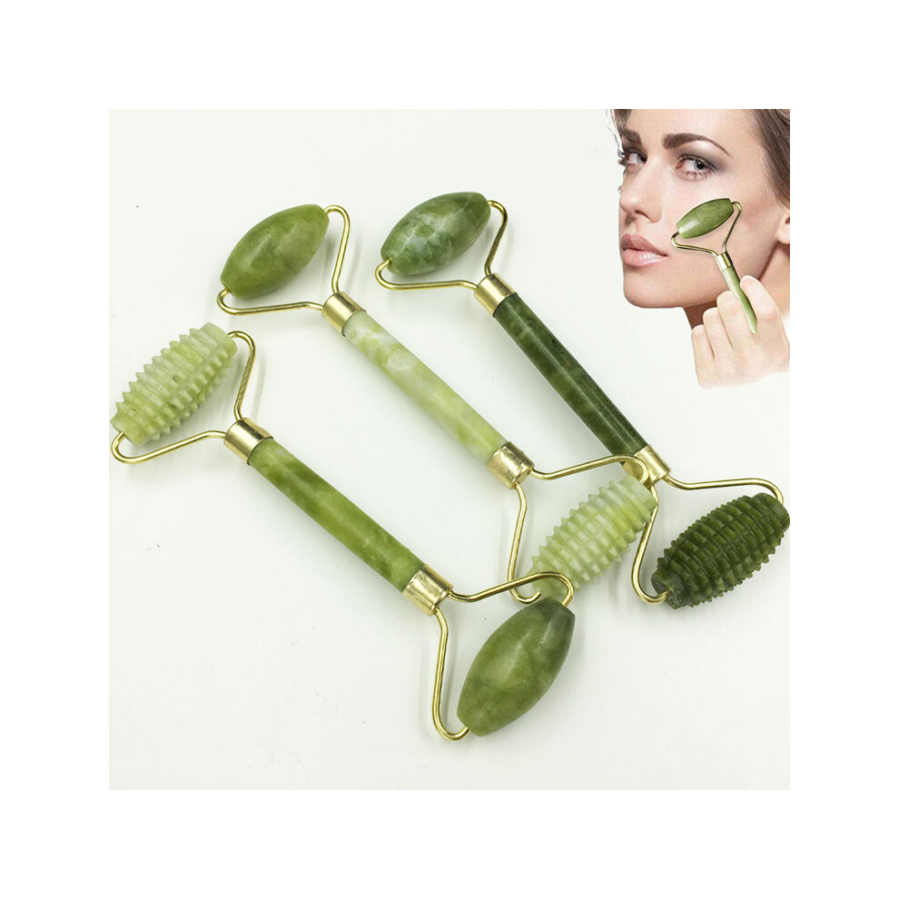 Eternal Youth Companion: Jade Roller & Gua Sha Tools, Natural Anti-Aging Facial Massage Set For Slimming & Firming, Cooling Therapy, Improve Skincare