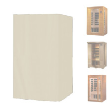 Sterke ondoordringbare saunaafdekking 84x84x178cm Beveiliging-1
