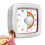 Visual Timer  60 Minute Countdown for Kids, Silent Time Manager for Classroom Office Home Exam Preparation Learning White 1