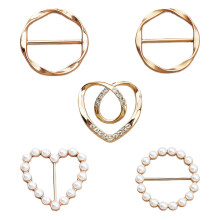 5Pcs Zinc Alloy Waist Cincher Fasteners Adjustable Clothing
