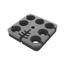 Strong Micr Storage Rack 7 Position Plan Bolted Link Spongiform