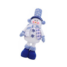 Christmas Decoration Retractable Plush Figure Doll-snowman