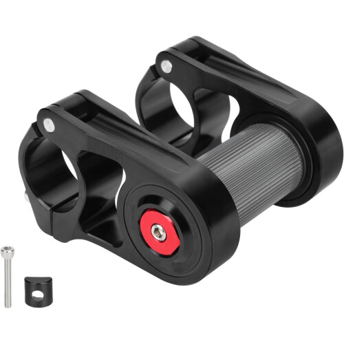 Adjustable Bike Handlebar Extenders 25.4mm Size Hollow Modified Double Stem Adapter For Handlebar Risers 2