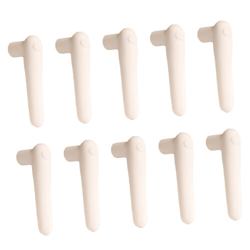 10 Stück/Packung Elastomer-Griffschutz für Schrankeingänge-C