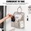 Space Saving Hanging Cloth Organizers With Multiple Pockets For 3