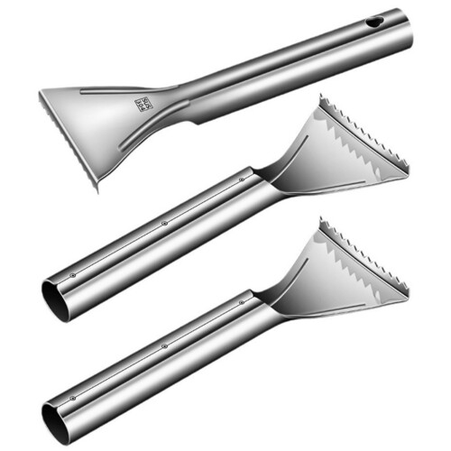 Heavy Duty Fish Descaler with Ergonomic Grip for Easy-3PCS
