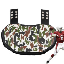Rear Plate for Young People for Football, Football Plates Rear Town of Children Rear Accessories, Protection, Protection Green Black Brown