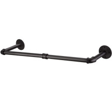 Rustic Vintage Clothing Rod for Space-Saving Hanging Closet, Industrial Pipe Wall Mounted Rack, Multi-Purpose Sturdy Mount for Bedroom, Laundry Room