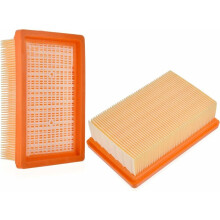 Filtros de aspiradora de alta eficiencia, aptos para mascotas, fáciles de limpiar y quitar para aspiradoras multiusos Karcher, lavables y