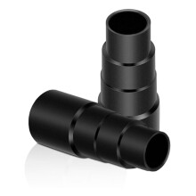 Justerbar støvsugeradapter, universalverktøyadapter for Bosch, Körcher, Festool, Makita, mykt PVC-materiale, enkel å bruke, sikker passform, våt