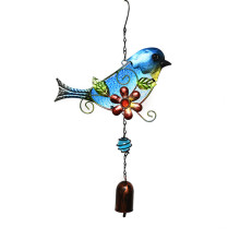 Carillons décoratifs, ornements suspendus en cristal pour patio et jardin, objets d'art en métal fabriqués à la main avec des sonorités douces,
