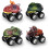 Σετ παιχνιδιών Prehistoric Pals: Monster Truck για παιδιά, σετ παιχνιδιού Push & Go με βρυχηθμούς 1