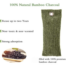 Nature's Solution To Air Pollution, Activated Bamboo Charcoal Non-Toxic Air Purifying Bags, Odor Absorber For A Healthier Lifestyle (4 Packs, Light