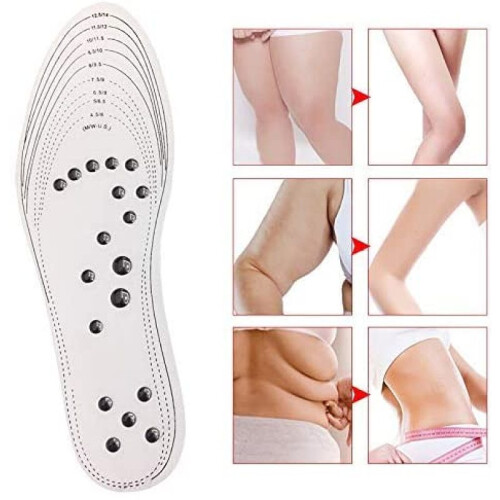 Πέλματα μασάζ Acupressure, ένθετα χαλκού κατά των οσμών για άνδρες και γυναίκες, 1