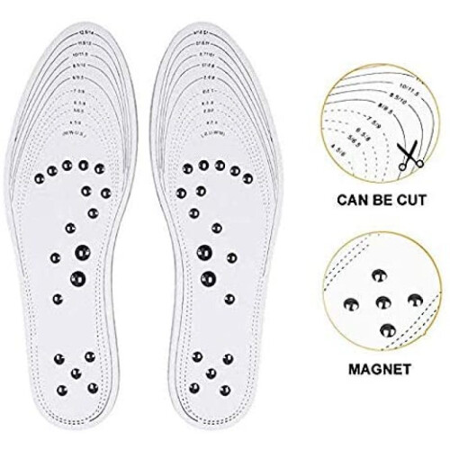 Πέλματα μασάζ Acupressure, ένθετα χαλκού κατά των οσμών για άνδρες και γυναίκες, 2
