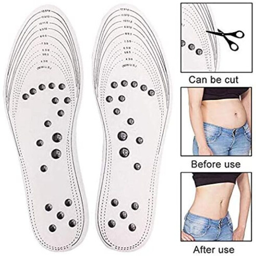 Πέλματα μασάζ Acupressure, ένθετα χαλκού κατά των οσμών για άνδρες και γυναίκες,