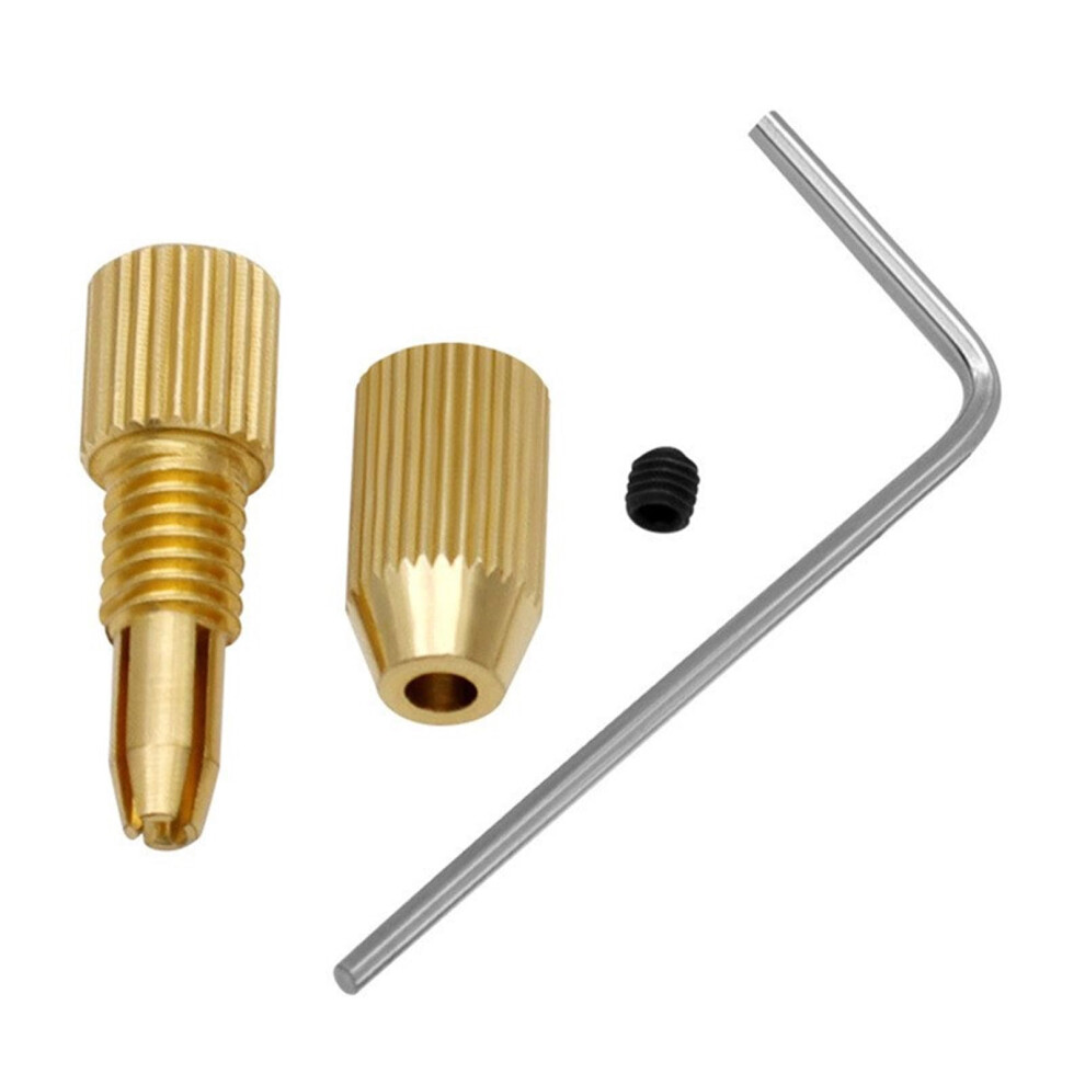 Mini Drill Chuck Set 0.81.5Mm Brass Collets For Rotary Tool Drill Bits Accurate Micro Drilling 9099447958945