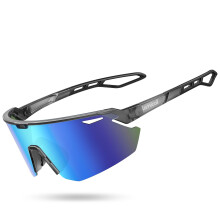 Lamicall Polarized Cycling Sunglasses for Men Women 24g UltraLight UV400 Protection Sports Glasses for Running Driving Hiking Ski with TR90 Frame A