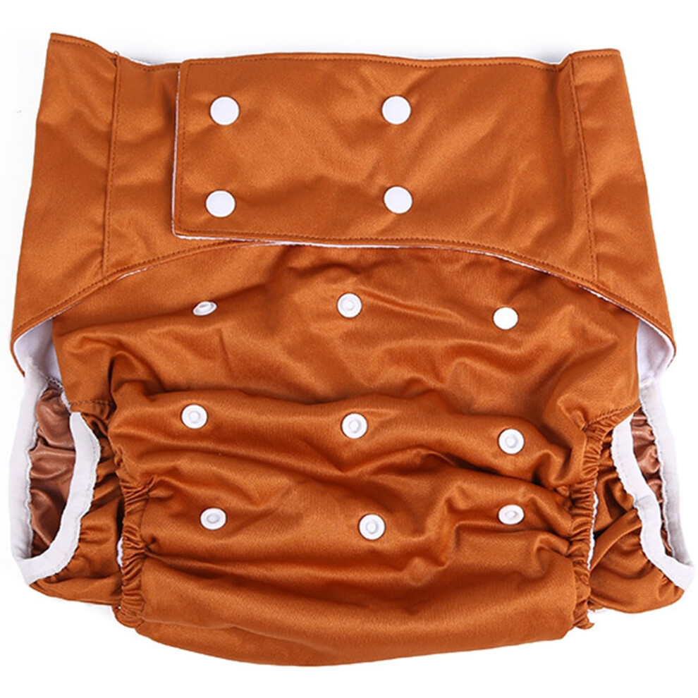 Adult Cloth Diapers,Leakproof Underwear,Waterproof Washable Reusable,Adjustable Waist 50127Cm