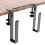 Functional Laptop Storage Rack With Cooling Features Model Black1 For Study Rooms And Hotels 1