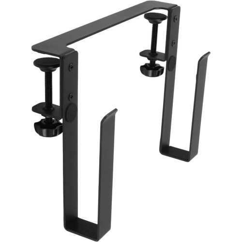 Functional Laptop Storage Rack With Cooling Features Model Black1 For Study Rooms And Hotels 1