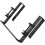Functional Laptop Storage Rack With Cooling Features Model Black1 For Study Rooms And Hotels 3