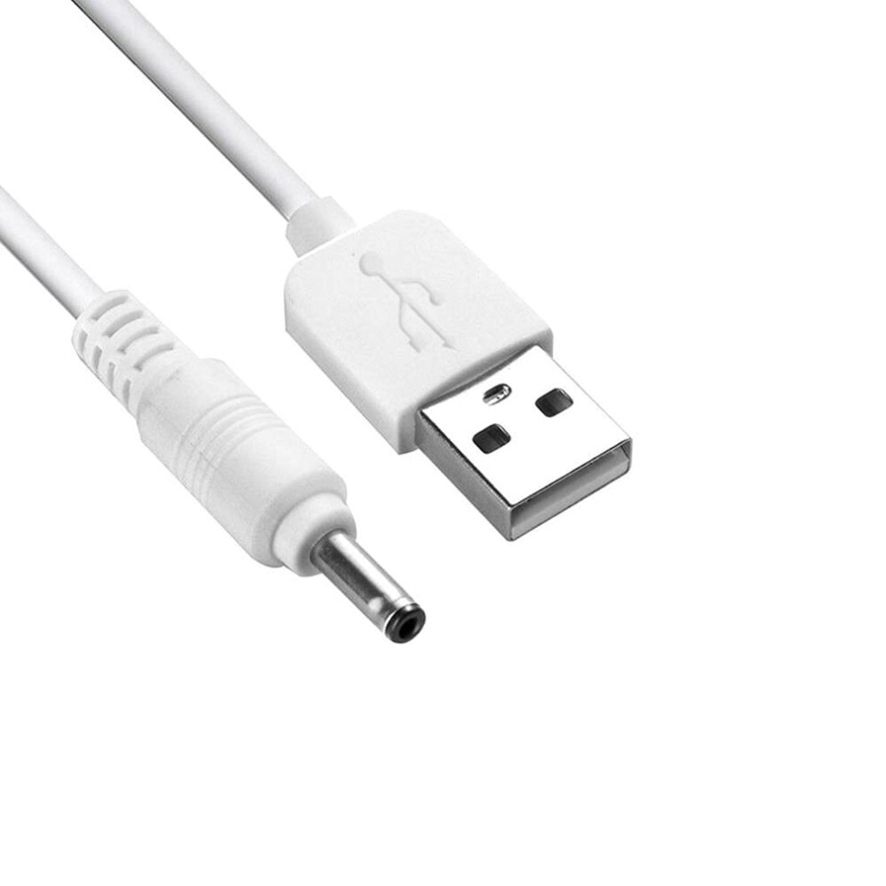 Usb Cable Charging Cord For Lelo Sona, Sona Cruise Massager, 100Cm, 22Awg, 5V 2A, White 9426802661453
