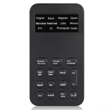 Slim, portable device to change your voice with eight different sounds.