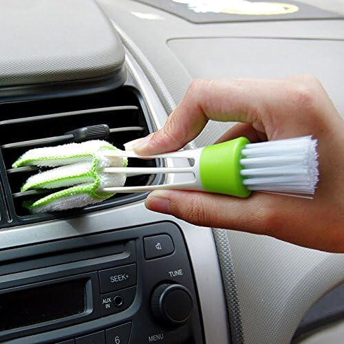 Efficient Air Vent Cleaning Tool, Microfiber Sleeve And Double Ended Design For Quick And Easy Clean-Up