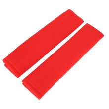 Capa de cinto de segurança em fibra de poliéster, protetores universais para cinto de segurança de carro com esponja macia e tela, fáceis de usar