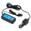Multi-Function Digital Auto Thermometer, Real-Time Temperature Detection For 12V Vehicles, Portable And Lightweight, Dual Lcd Display With Backlight 7