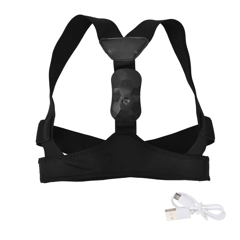 Discreet Wearable Back Brace, Posture Corrector For Work And Exercise, Breathable Posture Trainer With Comfortable Adjustable Design