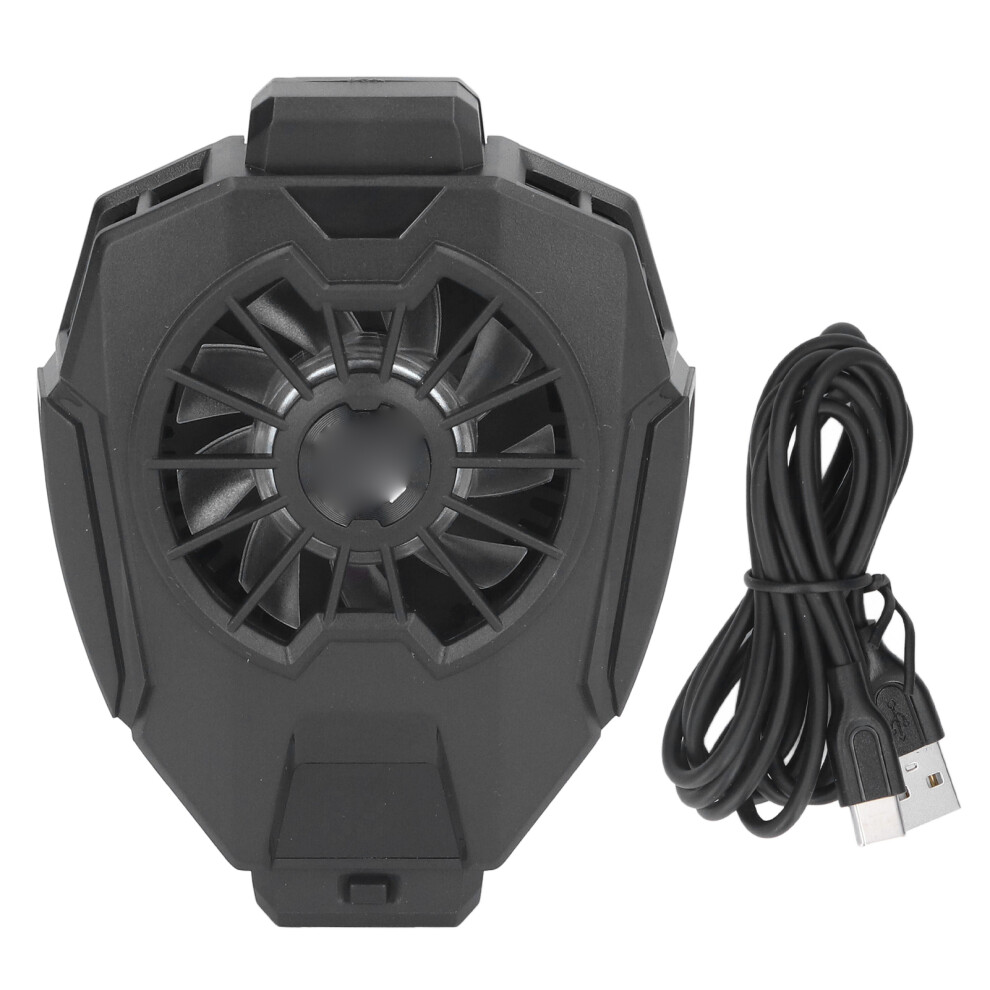 Gaming Phone Cooler With Retractable Clip, Rgb Led Lighting & Fast Cooling For High Performance Gaming & Live Streaming (2.6-3.3In) 9433291231517