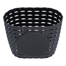 Children's Bike Basket Thickened Plastic Wear-Resistant & Durable 15L Black