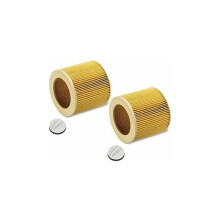 Filtro de cartucho de materiales de alta calidad, compatible con Karcher Wd2Wd3Mv3A2204 2254, filtro de aspiradora de alta retención de polvo para