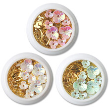 Joias profissionais para manicure, strass de cristal brilhantes para nail art 3D, materiais seguros e não tóxicos para todos os amantes de nail art.