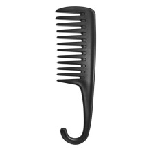 Îngrijire Glamuroasă, Piepteni cu Dinți Mari și Lați, Descurcător pentru Păr Creț, Antistatic și Durabil, Aplicator de Balsam, Mâner