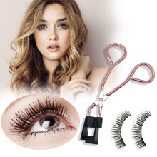 Gene magnetice Quantum Soft, reutilizabile cu aplicator, fără adeziv, stil Manga-eye, hipoalergenice, fixare puternică, ultra-ușoare, pentru