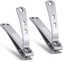 Tagliaunghie in acciaio inossidabile, set completo per ogni esigenza, design ergonomico per un taglio preciso delle unghie, essenziale per la cura