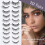 Ψεύτικες βλεφαρίδες 3D με μαγνητικό eyeliner, εύχρηστες επαναχρησιμοποιούμενες 6